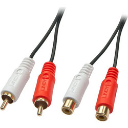 Lindy Cable 2x RCA male - 2x RCA female 2m 35671
