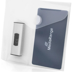Usb Flash Mediarange 2 Compartments Filing Holes 10-pack Pc BOX986