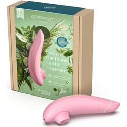 Womanizer Premium Eco Κλειτοριδικός Δονητής Ροζ