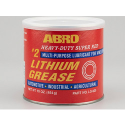 Abro LG-920 Κόκκινο Γράσσο Λιθίου No2 Κυτίο 454gr