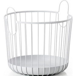 Zone Denmark Καλάθι Οργάνωσης Μεταλλικό O30x30,5 - Inu Soft Grey