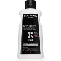 Goldwell System Cream Developer Lotion Οξυζενέ Μαλλιών 3% 10Vol