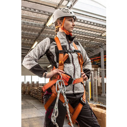 NEO TOOLS fall protection set with waist belt and energy absorber