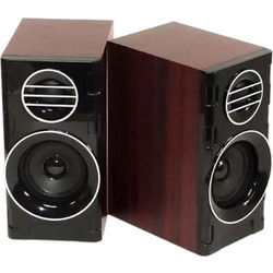 FT-2031 Ηχεία Υπολογιστή 2.0 6W Black Brown