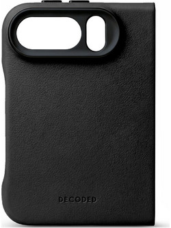 Decoded Leather Backcover iPhone Duo Black
