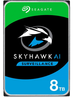 Seagate SkyHawk AI 8TB HDD Σκληρός Δίσκος 3.5" Sata 3