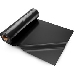 VEVOR Πλαστικό Φύλλο 24' x 100' Βαρέος Τύπου, Ρολό Πλαστικού Φύλλου Πάχους 6 Mil, Νάιλον Προστασίας για Βάψιμο, Κάλυμμα Πολυαιθυλενίου για Φράγμα Υδρατμών, Πολλαπλών Χρήσεων, Μαύρο