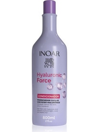 INOAR Hyaluronic Force Conditioner ενυδατικό μαλακτικό με υαλουρονικό οξύ 800 ml