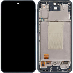 Γνήσια Οθόνη Samsung Galaxy A37 LCD A376B Black Με Frame (GH82-39232A) Service Pack