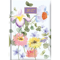 Ημερολόγιο Ημερήσιο Θεοφύλακτος 2027 Iris and Violets M 14x21