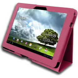 Δερμάτινη Θήκη για το Asus Eee Pad Transformer Prime TF700 / Infinity TF700T Ροζ (OEM)