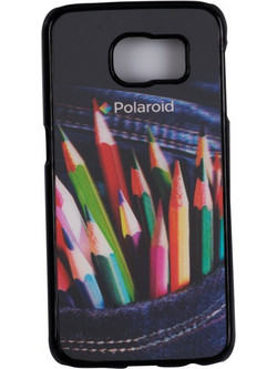 Polaroid 98046 Σκληρή Λεπτή 3D Θήκη Προστασίας Hard Shell για Samsung Galaxy S6 με σχέδιο Ξυλομπογιές - Polaroid