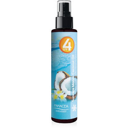 Panacea Natural Products Suncare Monoi Coconut Spray Μαυρίσματος Σώματος SPF4 100ml