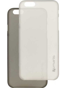 4smarts Bellevue Ultra Thin Silicone Clip Θήκη Σιλικόνης Black / White - Apple iPhone 6 Plus / 6s Plus