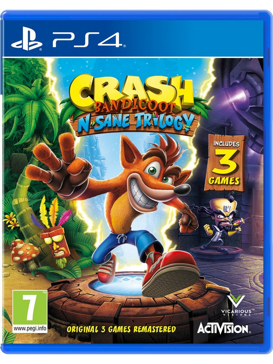 Crash Bandicoot N.Sane Trilogy PS4