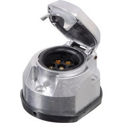 COMPASS 7-pole ALU drawer socket (07451)