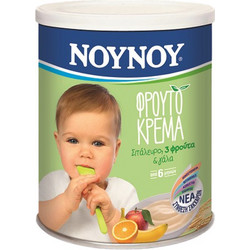 Νουνού Φρουτόκρεμα 3 Φρούτα 6m+ 300gr
