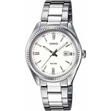 Casio Γυναικείο Ρολόι με Ασημί Μεταλλικό Μπρασελέ LTP-1302PD-7A1V