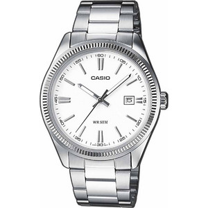 Casio Ανδρικό Ρολόι με Ασημί Μεταλλικό Μπρασελέ MTP-1302PD-7A1VEF Casio Ανδρικό Ρολόι με Ασημί Μεταλλικό Μπρασελέ MTP-1302PD-7A1VEF