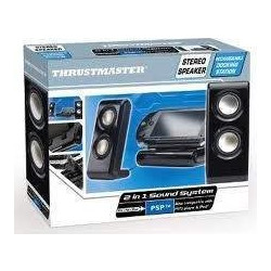 POWER CHARGER DOCKING STATION & STEREO SPEAKER THRUSTMASTER (PSP/iPOD/MP3 PLAYER)