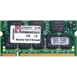 Kingston 1GB (1X1GB) DDR RAM 400MHz SoDimm
