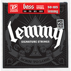 Dunlop Lemmy Σετ 4 Χορδές Ηλεκτρικού Μπάσου Stainless Steel 50-105"