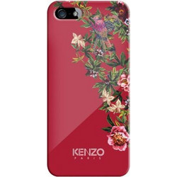 Θήκη KENZO Coque Exotic finition glossy για iPhone 5 5S SE - KOKKINO - KENZOEXOTICIP5R