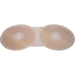 ΘΗΚΗ ΠΛΑΣΤΙΚΗ ΕΥΚΑΜΠΤΗ ΓΙΑ DVD/CD SLIM ΔΙΑΦΑΝΗΣ ΔΙΠΛΗ ΣΤΡΟΓΓΥΛΗ (0,14 Χ 0,14) BOX0050