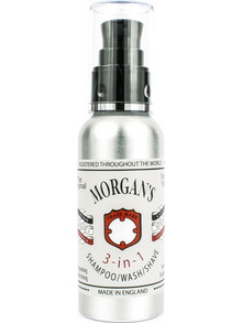 Morgan's 3 In 1 Wash & Shave Σαμπουάν για Γένια 100ml