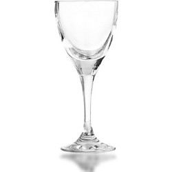 SP Tableware Σετ Ποτήρια Κρασιού Κρυστάλλινα Κολωνάτα Aura 255ml 6τμχ 5208