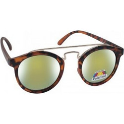 Vitorgan EyeLead L646 Γυναικεία Γυαλιά Ηλίου Στρογγυλά Κοκάλινα Ταρταρούγα με Πράσινο Polarized Φακό
