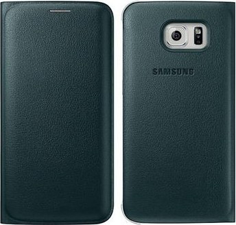 Samsung Flip Wallet Green (Galaxy S6 Edge)