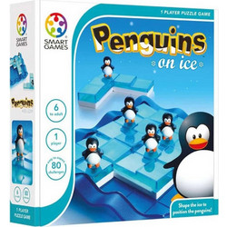 SmartGames Penguins On Ice Επιτραπέζιο Παιχνίδι για Παιδιά 6+ Ετών για 1 Παίκτη