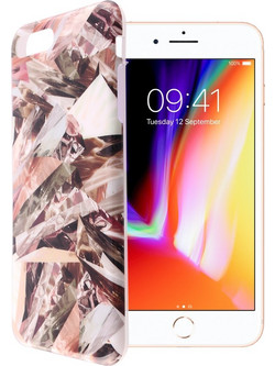 Volte-Tel Marble Θήκη iPhone 8 Plus / 7 Plus Brown 06