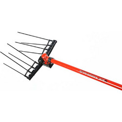 SIK Kiriakakis MSR Ελαιοραβδιστικό Μπαταρίας Χτένα 200W 12V με Κοντάρι Carbon 2.7m 2.8kg