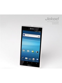 Θήκη Jekod για Sony LT28i Xperia ION Back cover TPU White