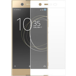 Προστατευτικό Οθόνης Tempered Glass 0.26mm 2.5D για Sony Xperia XA1 Ultra - Full Λευκό (OEM)