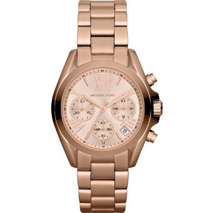 Michael Kors Bradshaw Γυναικείο Ρολόι Χρονογράφος με Ροζ Χρυσό Μεταλλικό Μπρασελέ MK5799 Michael Kors Bradshaw Γυναικείο Ρολόι Χρονογράφος με Ροζ Χρυσό Μεταλλικό Μπρασελέ MK5799