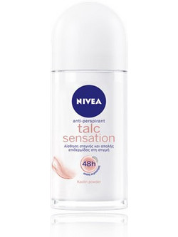 Nivea Talc Sensation Γυναικείο Αποσμητικό Roll On 48h 50ml