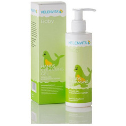 Helenvita Baby Hands Βρεφικό Gel Καθαρισμού Πράσινο Τσάι με Αντλία 200ml