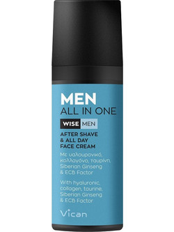 Vican Wise Men All In One After Shave & Face Cream 50ml