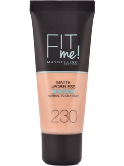 Maybelline Fit Me Matte & Poreless 230 Natural Buff Liquid Foundation 30ml