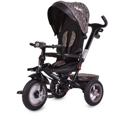 Byox Jockey Τρίκυκλο Ποδήλατο με Σκίαστρο Χειρολαβή & Air Wheels για 10+ Μηνών Μπεζ