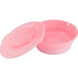 Twistshake Μπολ Φαγητού Αντιολισθητικό Pastel Pink