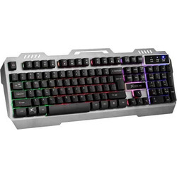 Xtrike-Me KB-505 Gaming Πληκτρολόγιο RGB Silver