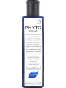 Phyto Squam Phase 2 Σαμπουάν κατά της Ξηροδερμίας & της Πιτυρίδας για Ξηρά Μαλλιά 250ml