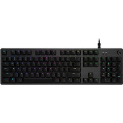Logitech G512 Carbon Μηχανικό Gaming Πληκτρολόγιο με GX Blue Διακόπτες RGB Black