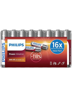 Philips Power Alkaline AAA 16τμχ