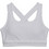 Under Armour Mid Crossback Αθλητικό Μπουστάκι με Μέτρια Στήριξη & Αφαιρούμενη Ενίσχυση Λευκό 1361034-100