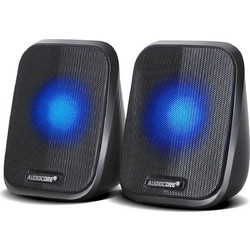 Audiocore AC835 Ηχεία Υπολογιστή 2.0 6W με Bluetooth Black